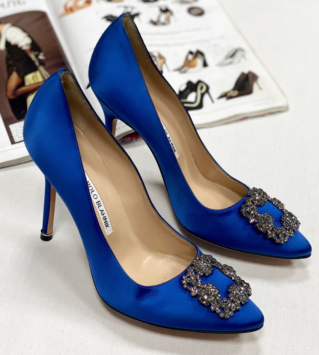 Туфли /камни/ Manolo Blahnik размер 39.5 цена 30 770 руб