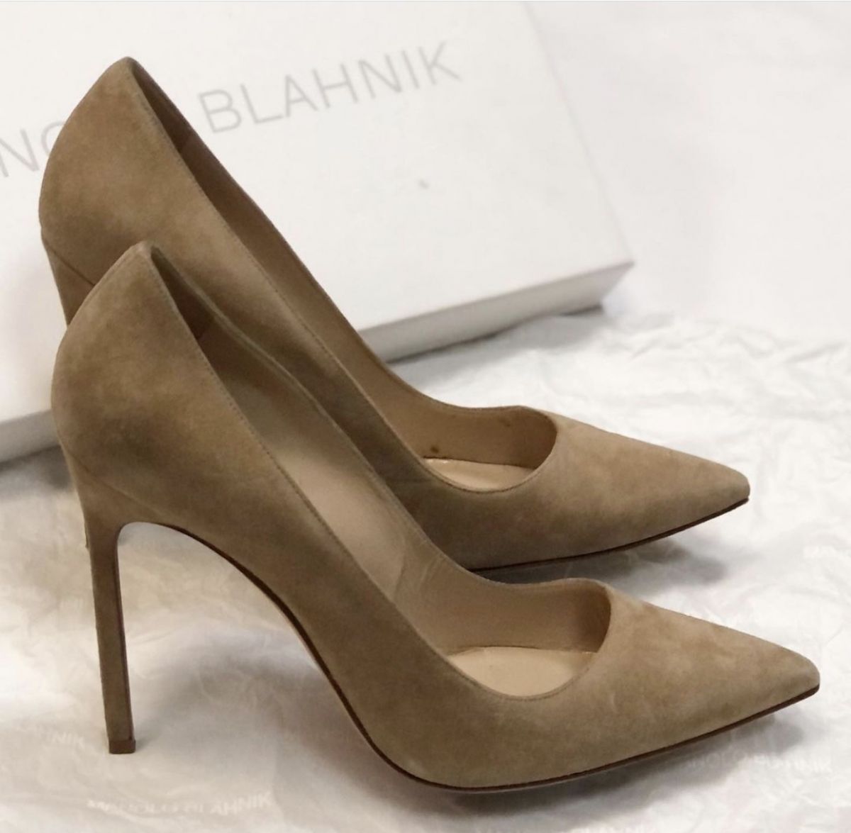 Туфли Manolo Blahnik размер 38.5 цена 15 385 руб