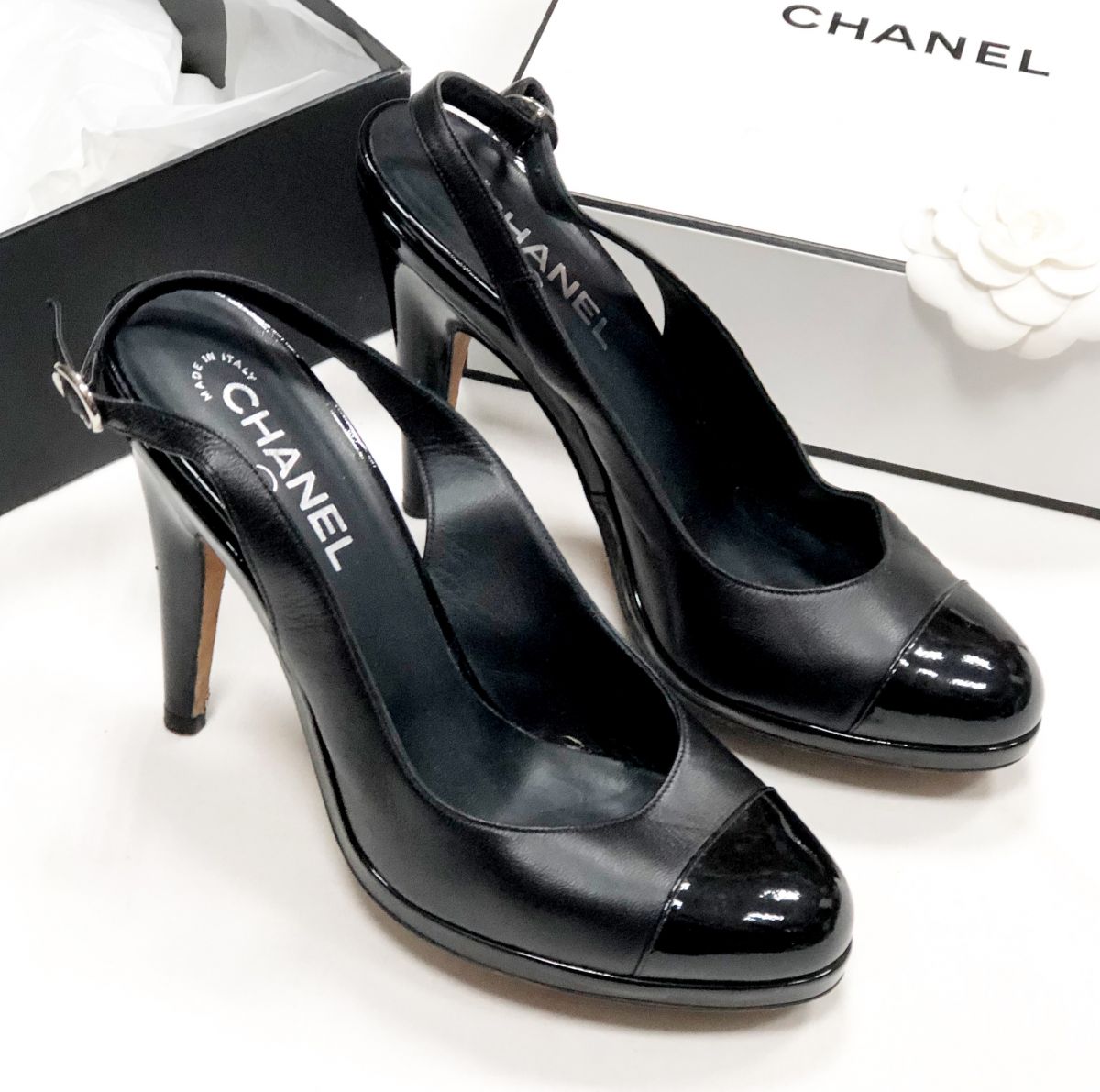 Босоножки Chanel размер 40 цена 10 770 руб 