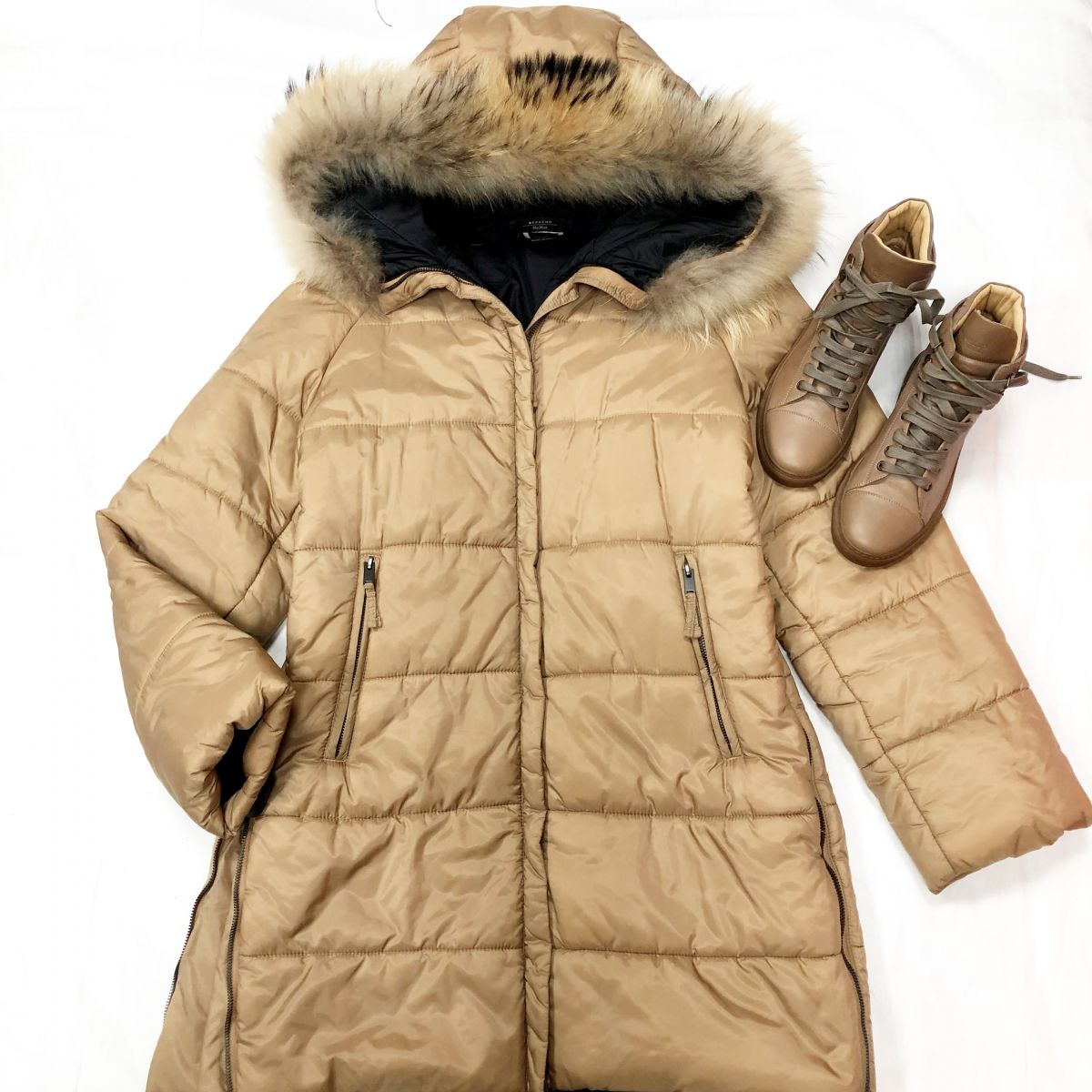 Пуховик WEEKEND MAX MARA размер 40/44 цена 35 847 руб