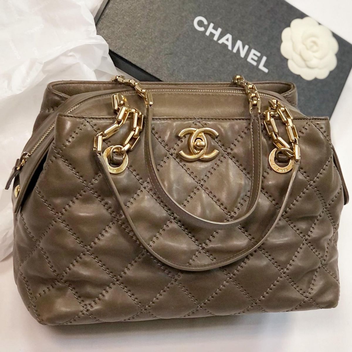 Сумка Chanel  размер 30/20 цена 46 155 руб 