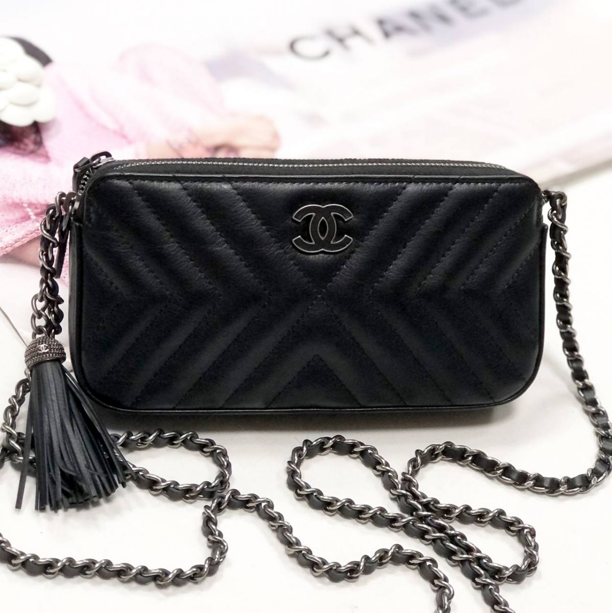 Сумочка Chanel размер 20/10 цена 153 850 руб 