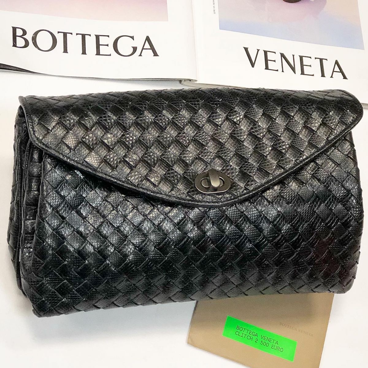 Клатч Bottega Veneta  размер 25/15 цена 30 770 руб 