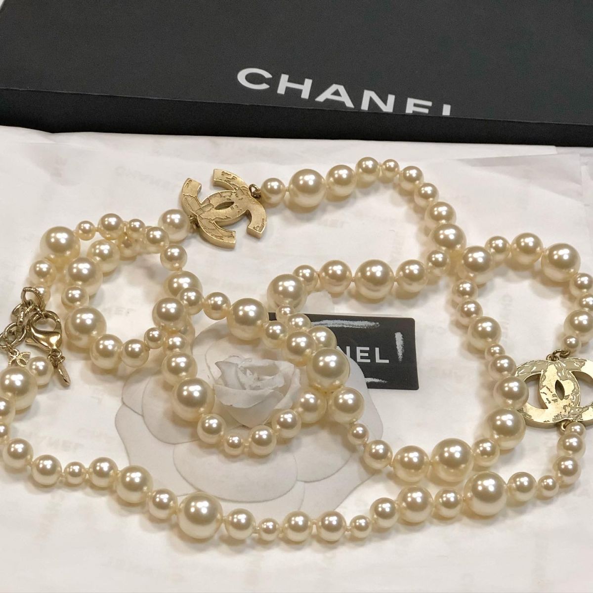 Бусы Chanel  цена 92 310 руб 