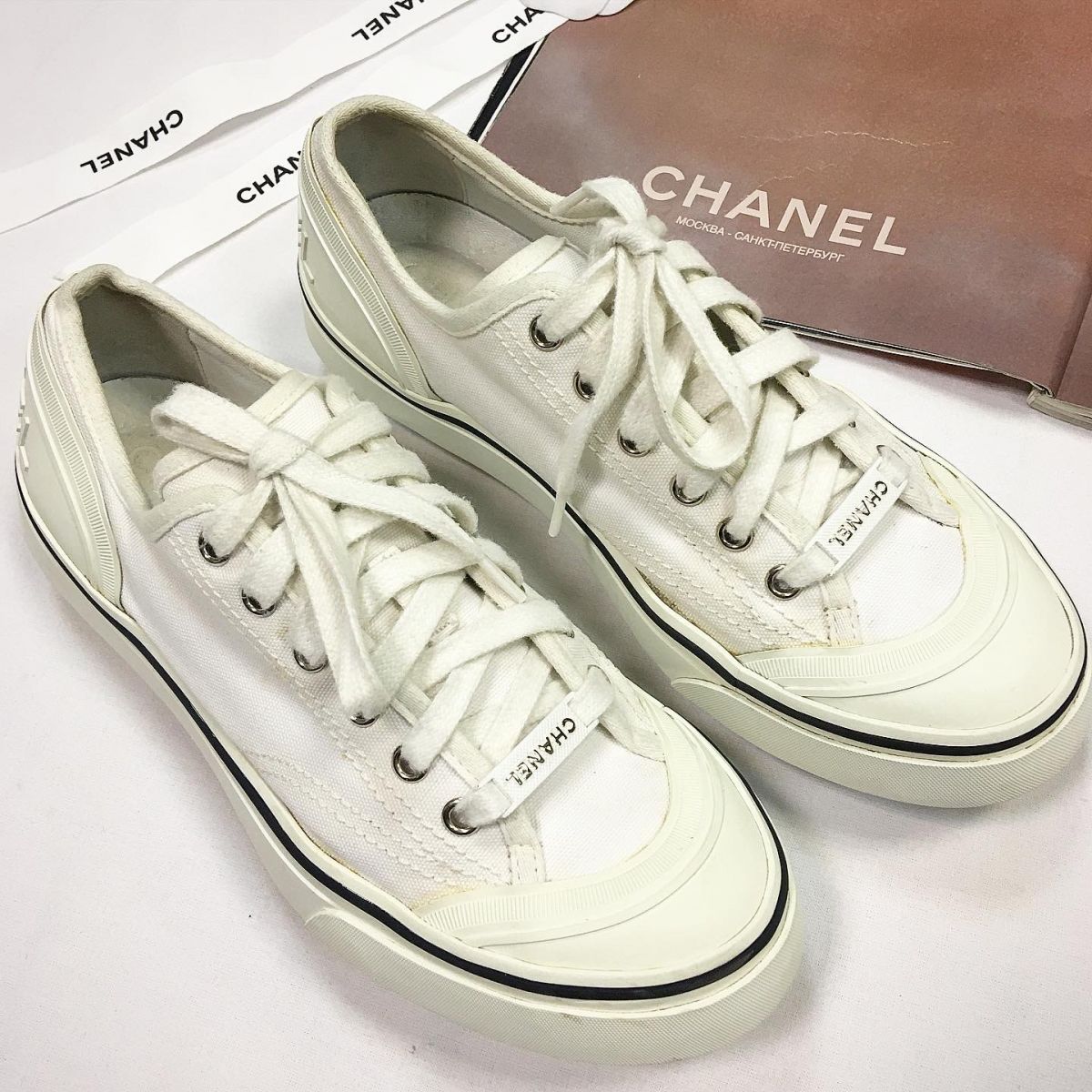 Кеды Chanel  размер 39 цена 23 078 руб 