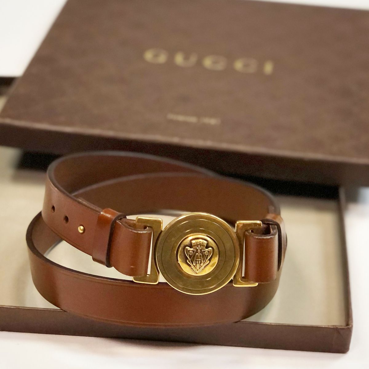 Ремень Gucci  размер 85/34 цена 4 616 руб 