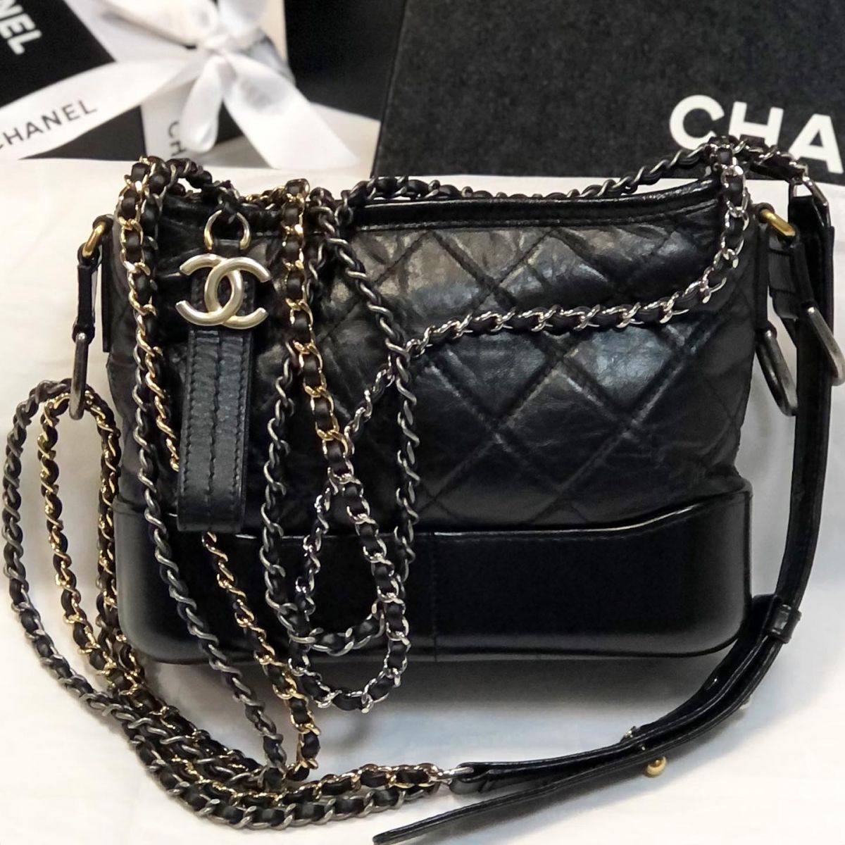 Сумочка Chanel  размер 18/14 цена 123 847 руб 