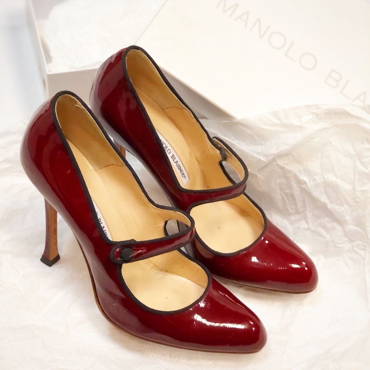 Туфли Manolo Blahnik размер 38.5 цена 4 616 руб 