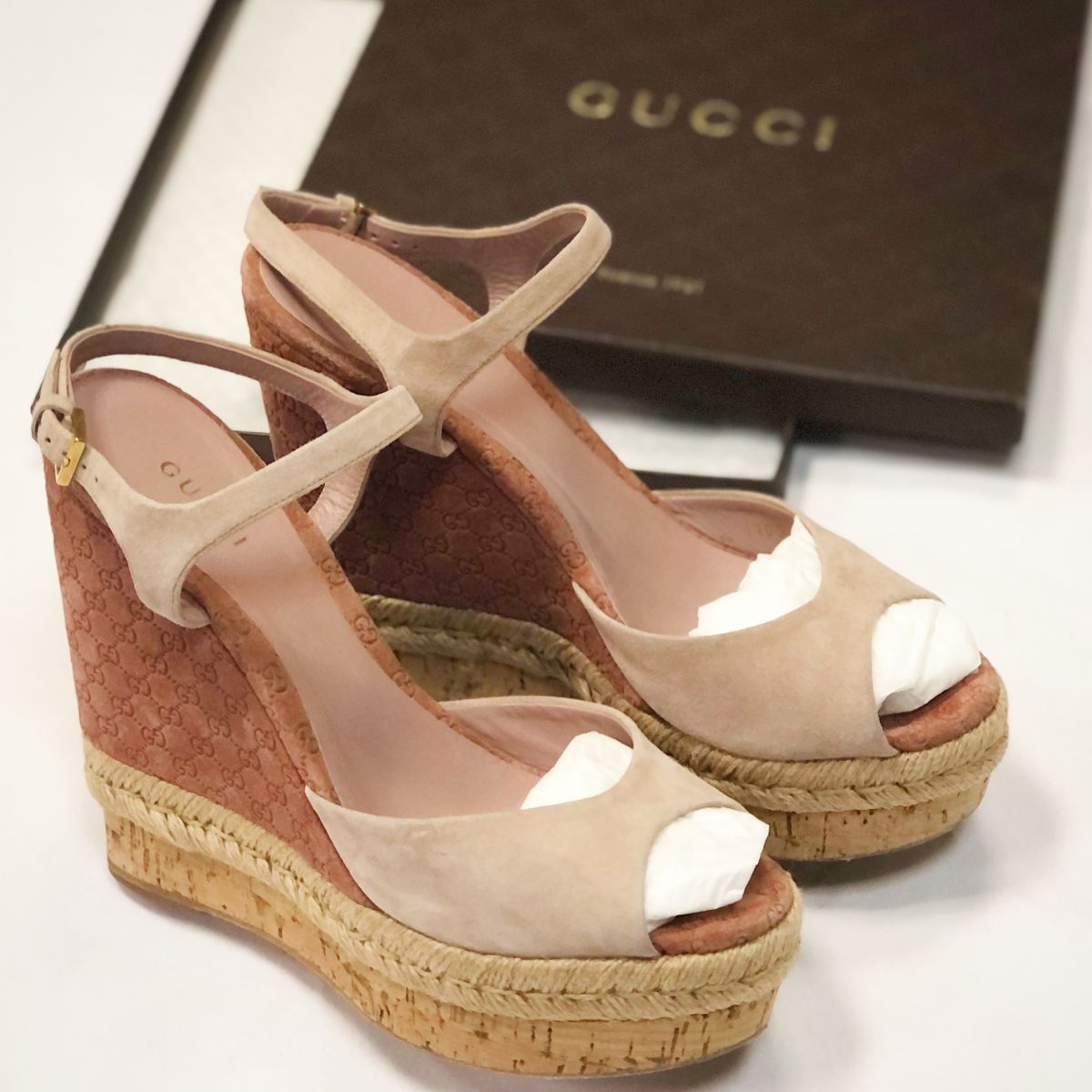 Босоножки Gucci  размер 38 цена 4 616 руб