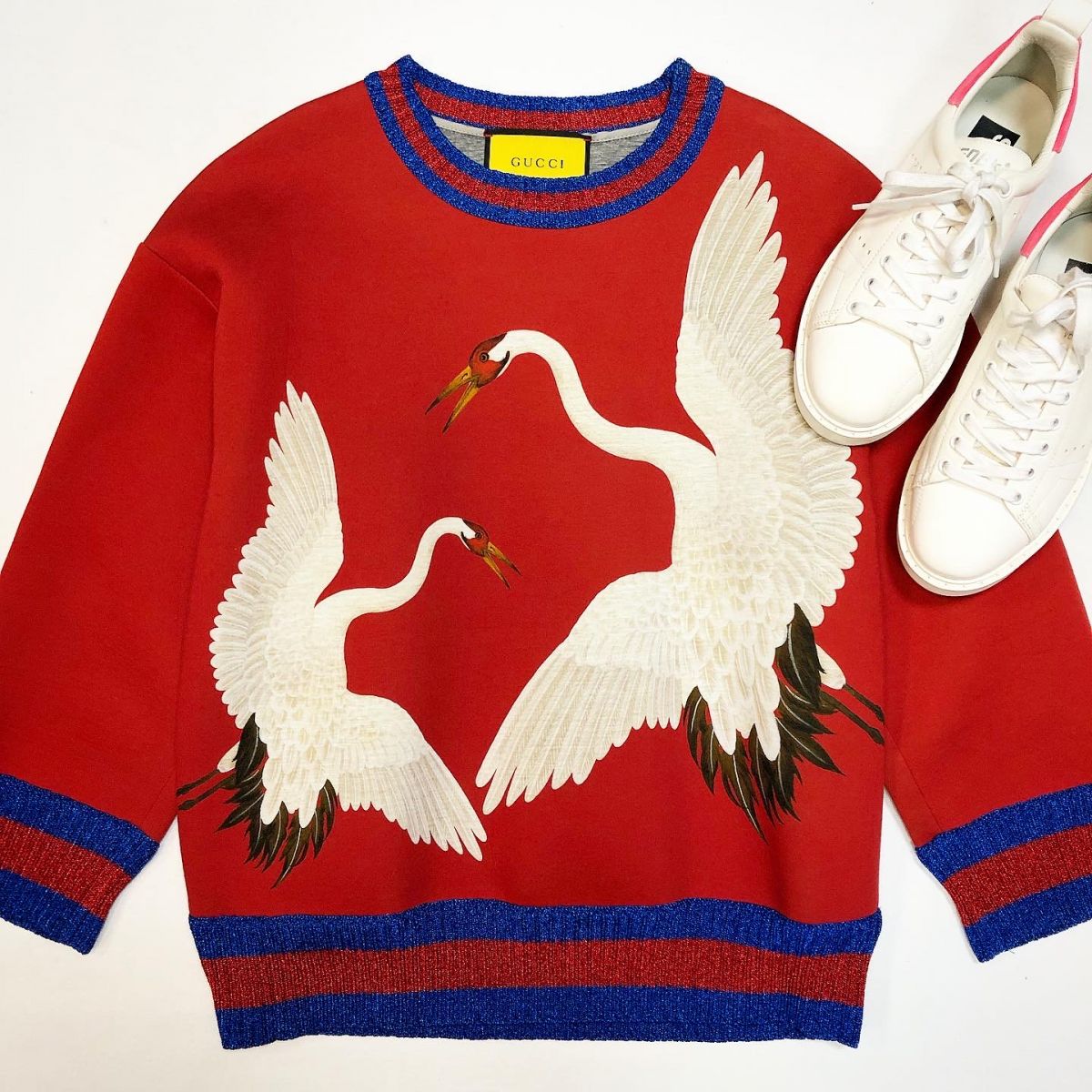 Gucci store bird sweater