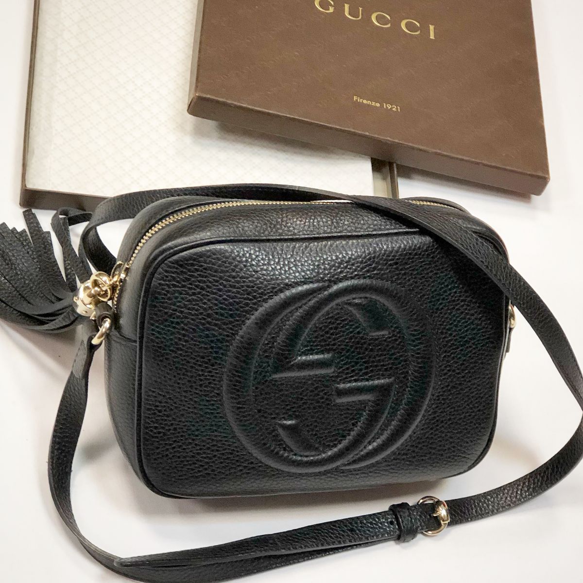 Сумка Gucci  размер 20/15 цена 38 463 руб 