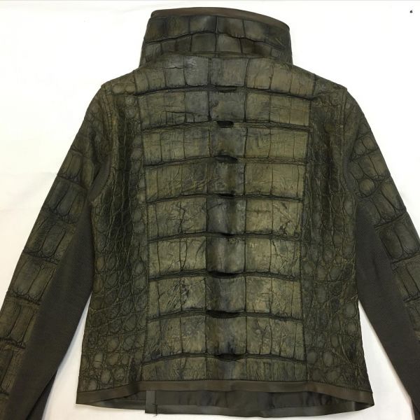 Куртка /кожа крокодила / Rick Owens 