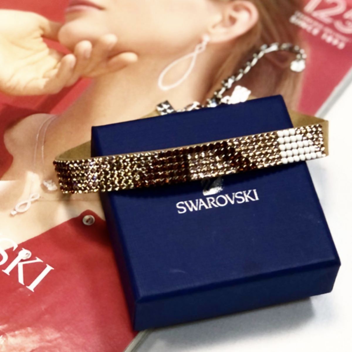 Чокер Swarovski  цена 3 077 руб