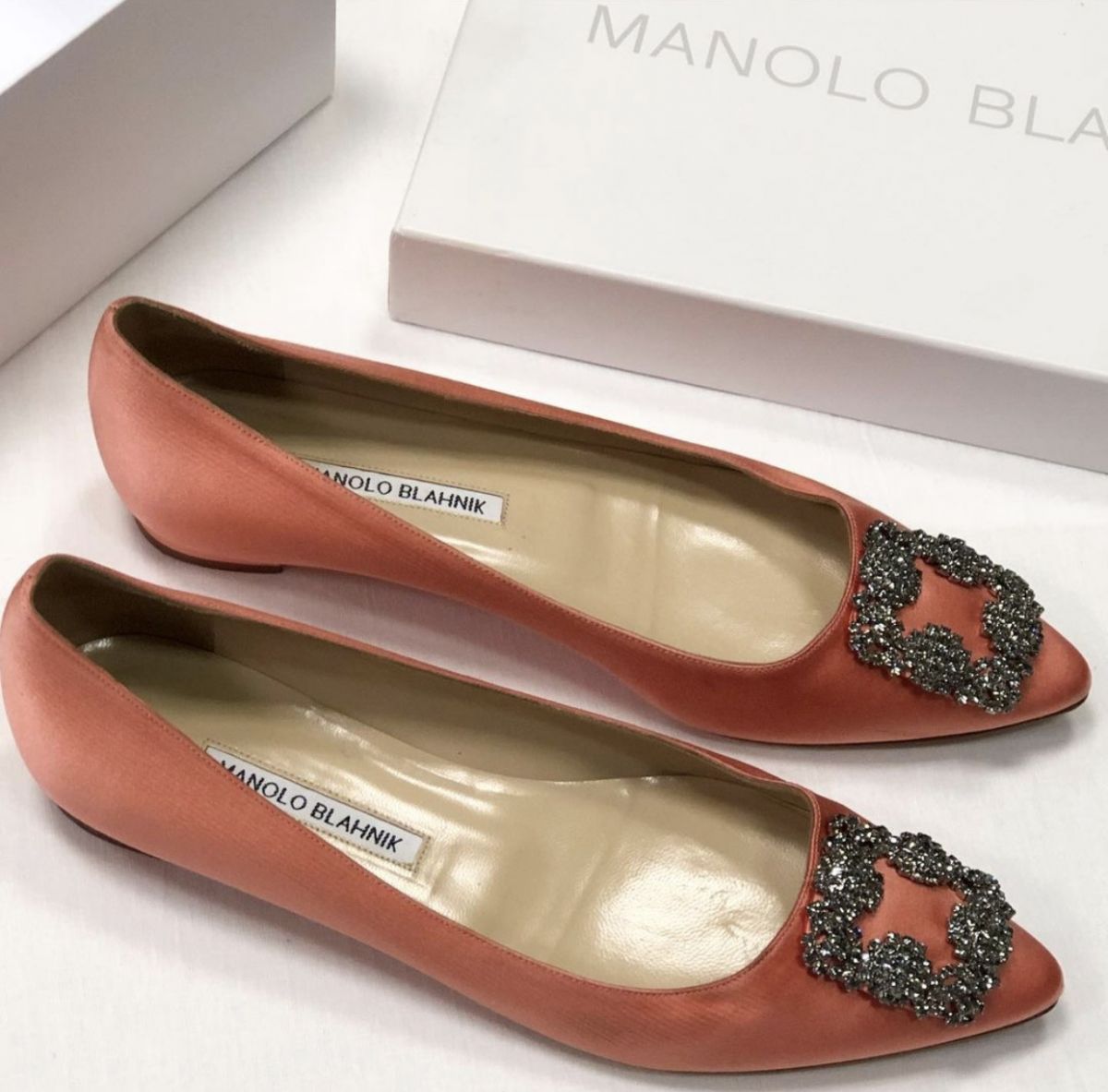 Балетки Manolo Blahnik размер 39 цена 23 077 руб 