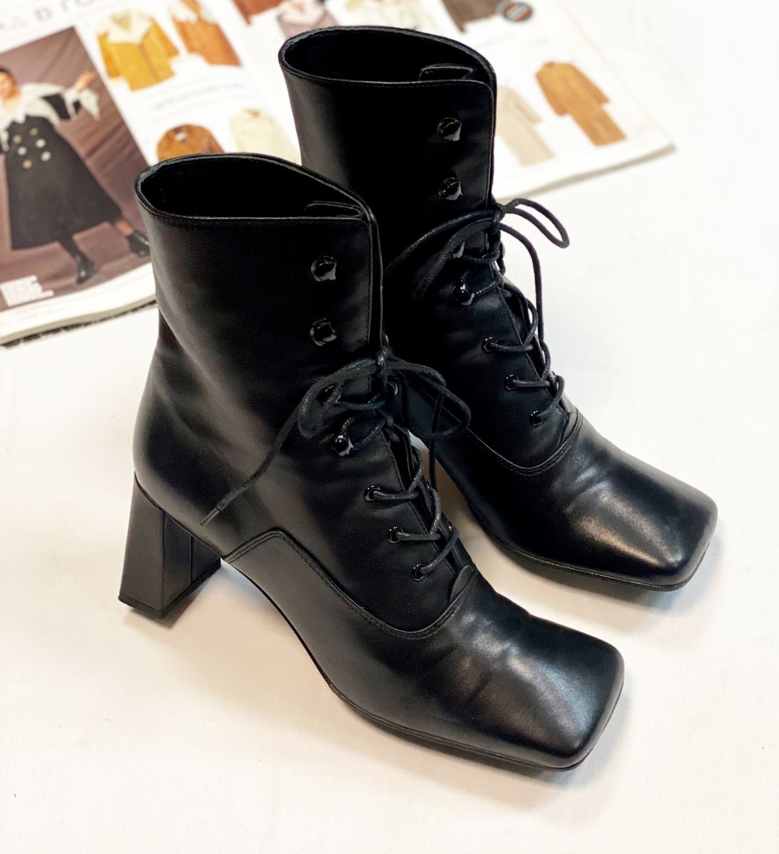 By far black boots best sale