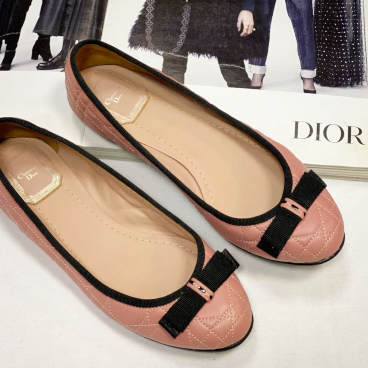 Dior flat shoes price best sale