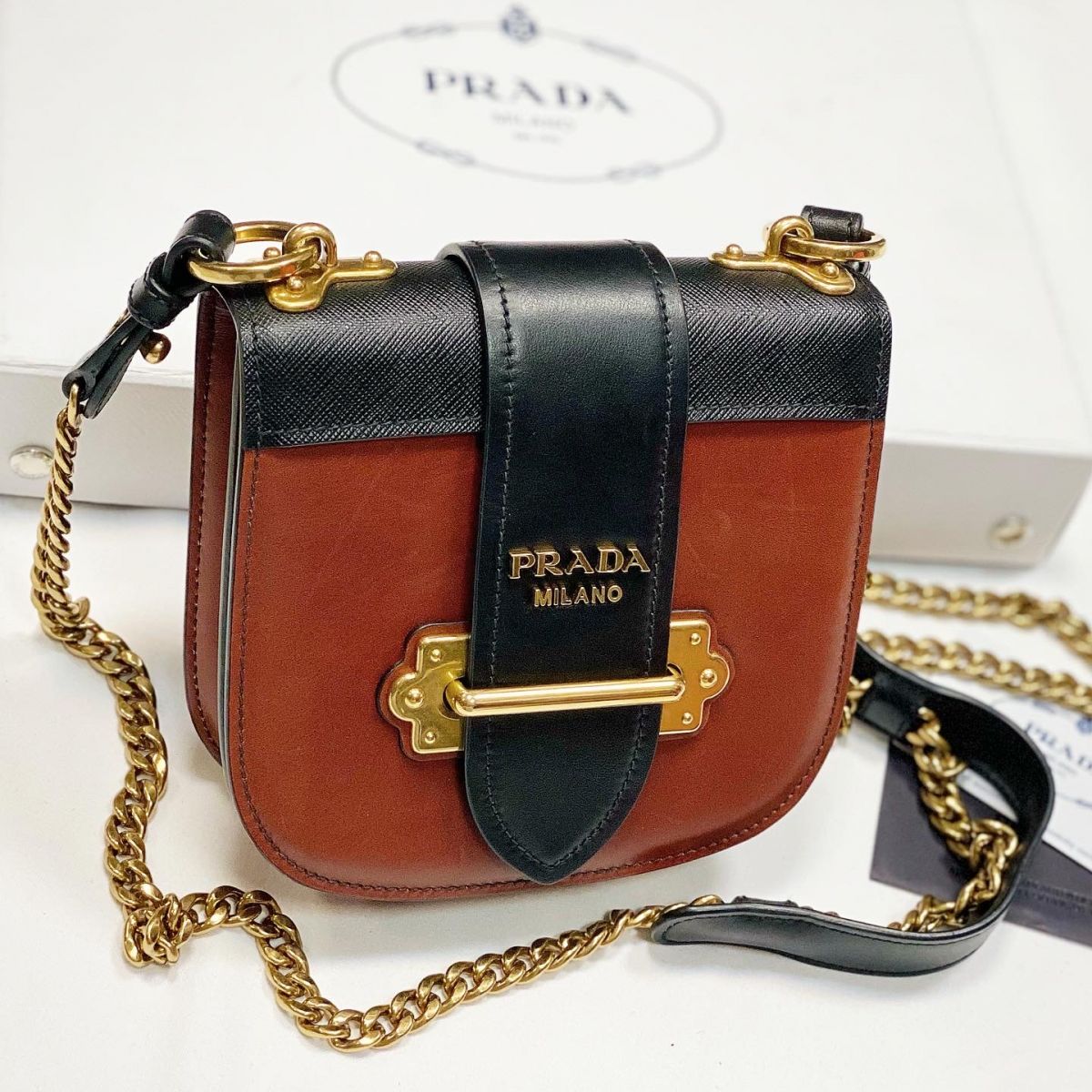 Сумка Prada размер 17/15 цена 61 540 руб / карточка / 