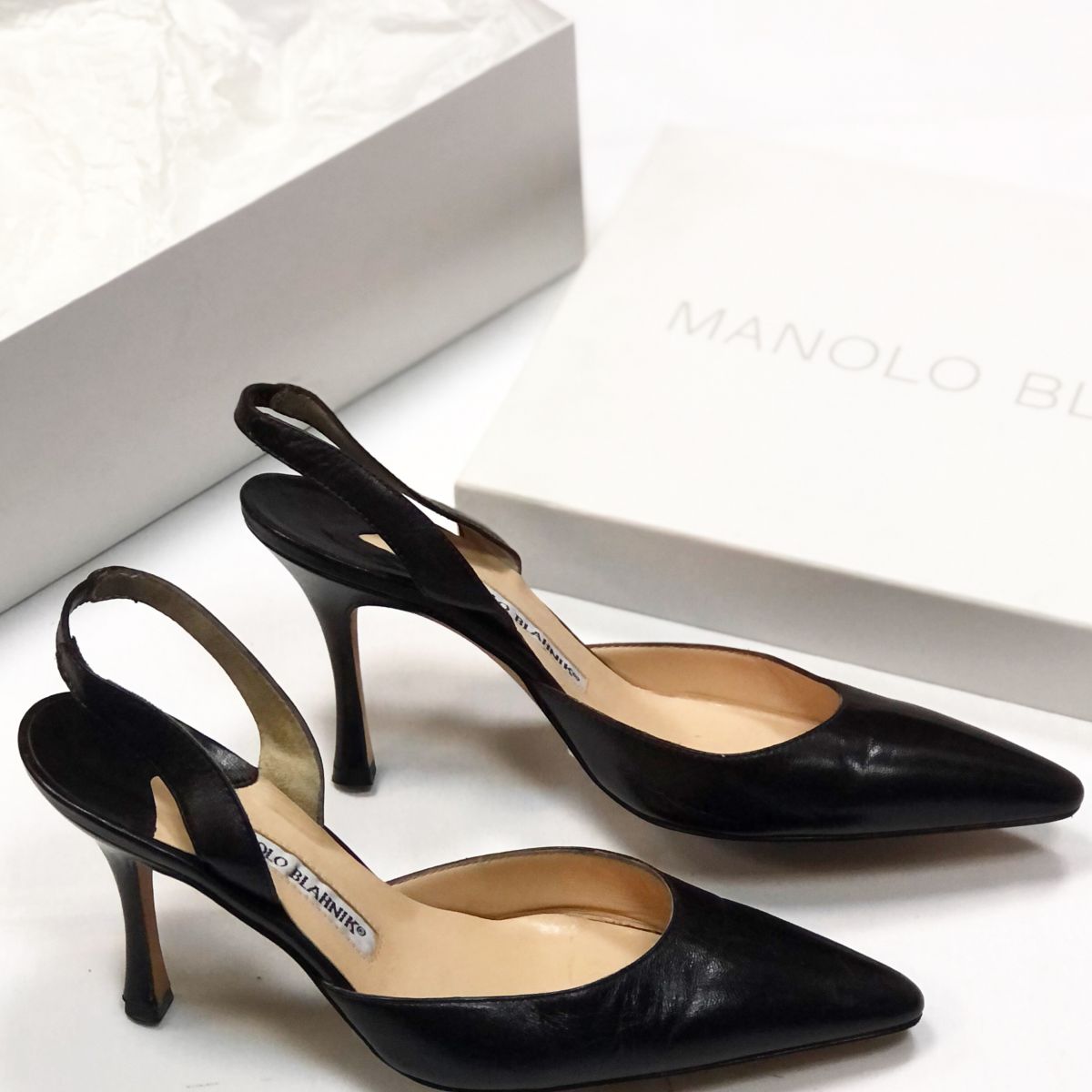 Туфли Manolo Blahnik размер 36.5 цена 9 231 руб