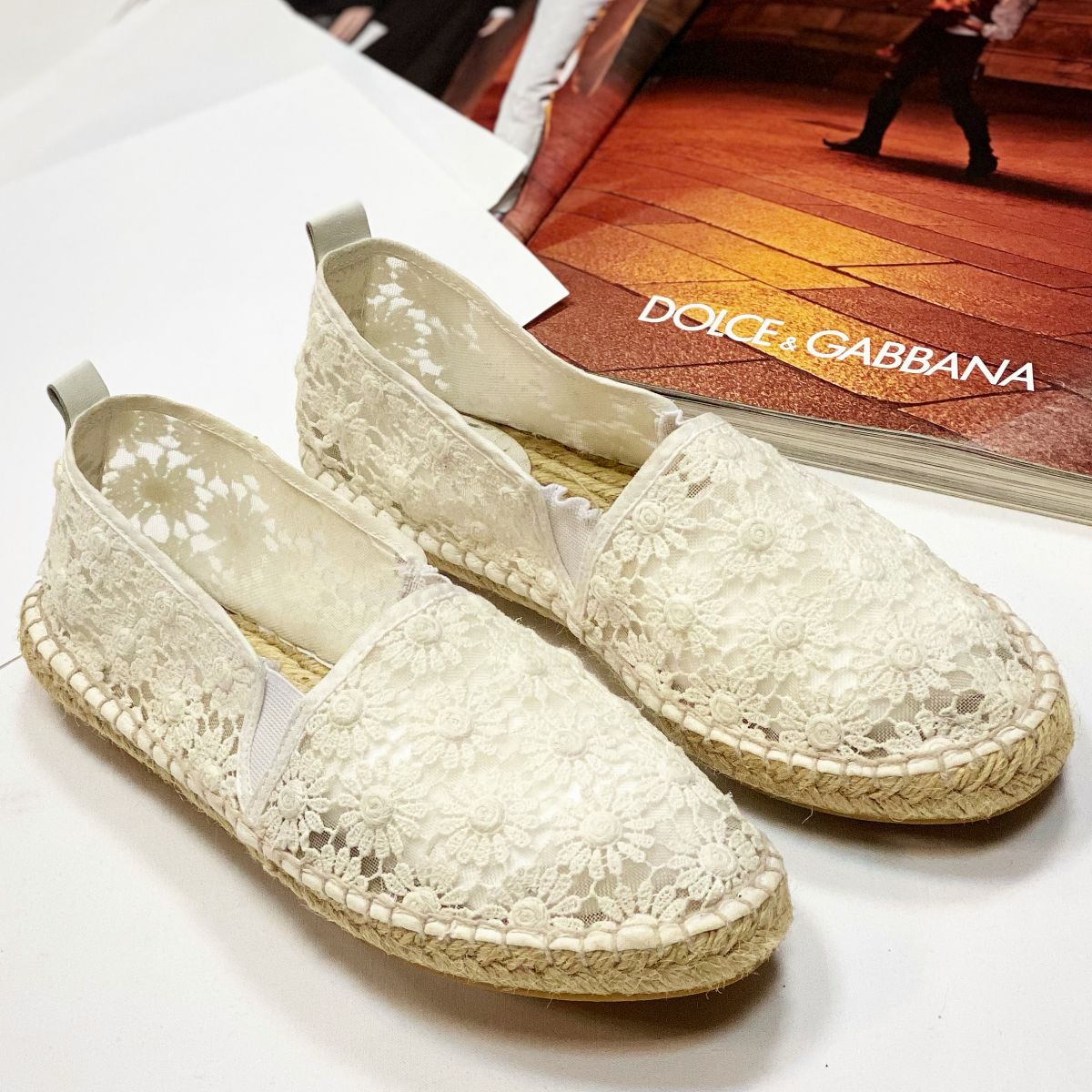 Эспадрильи Dolce Gabbana размер 38 цена 7 693 руб 