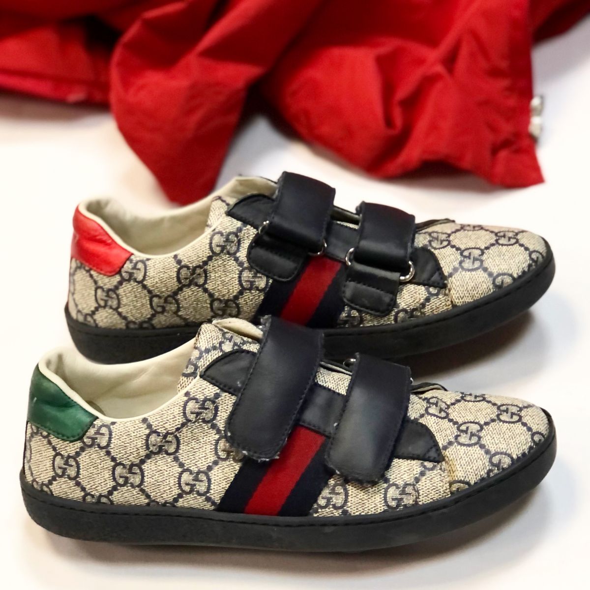 Кеды Gucci  размер 35 цена 7 693 руб 