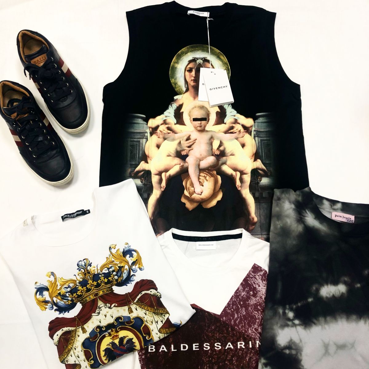 #MechtamenФутболки Givenchy/ Dolce Gabbana / baldessarini / palm Angel размер S / M цена 1 539 руб / 7 693 руб / 12 308 руб