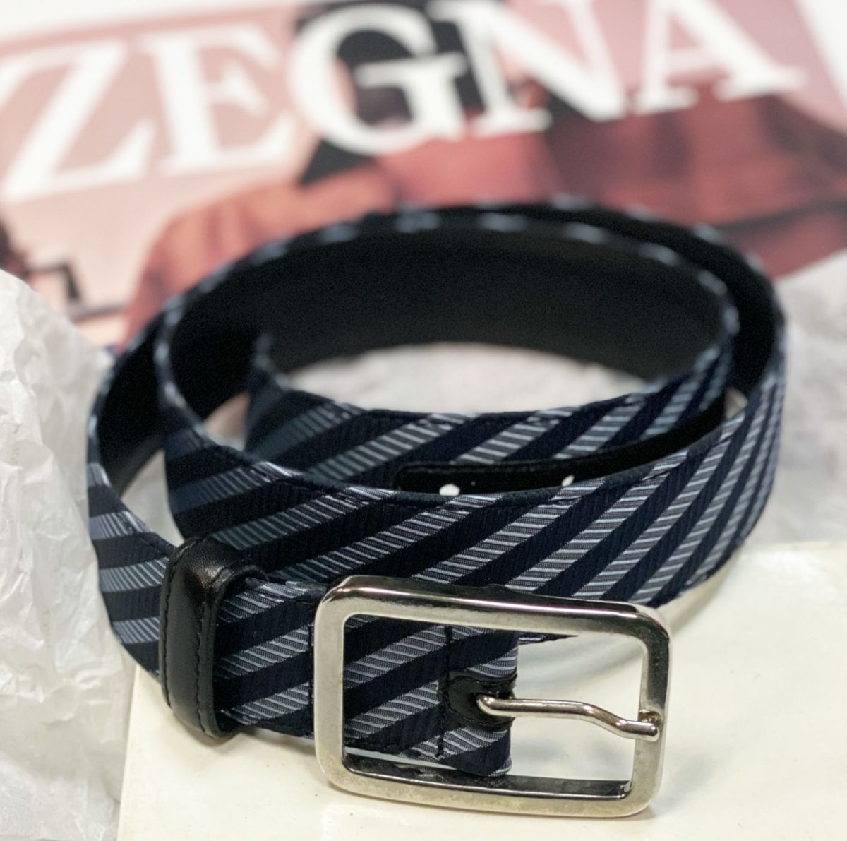 Ремень Ermenegildo Zegna размер 32 цена 4 616 руб