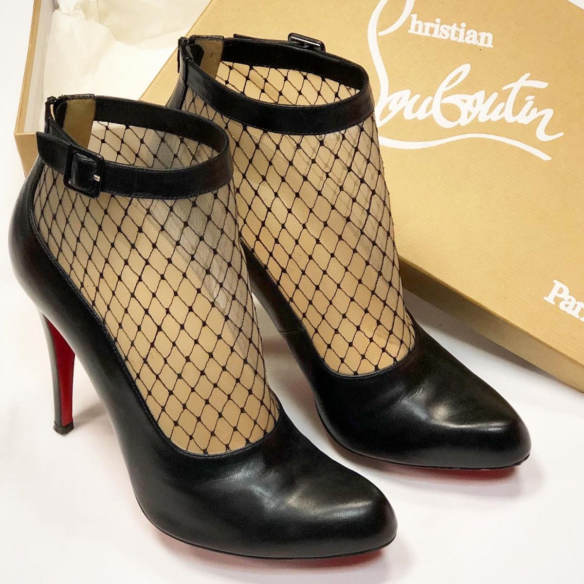 Ботильоны Louboutin размер 39.5 цена 15 385 руб