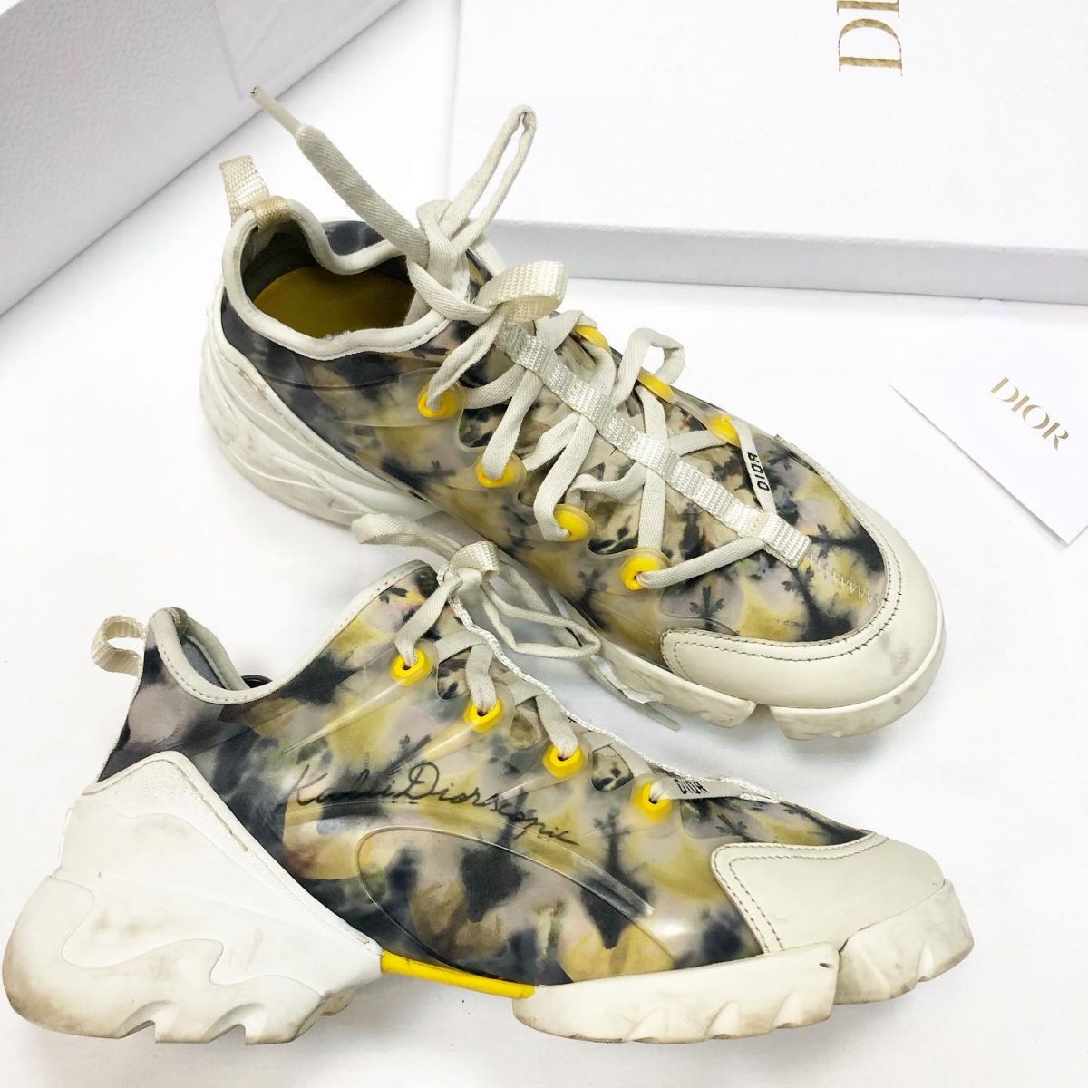 dior kaleidoscope sneakers