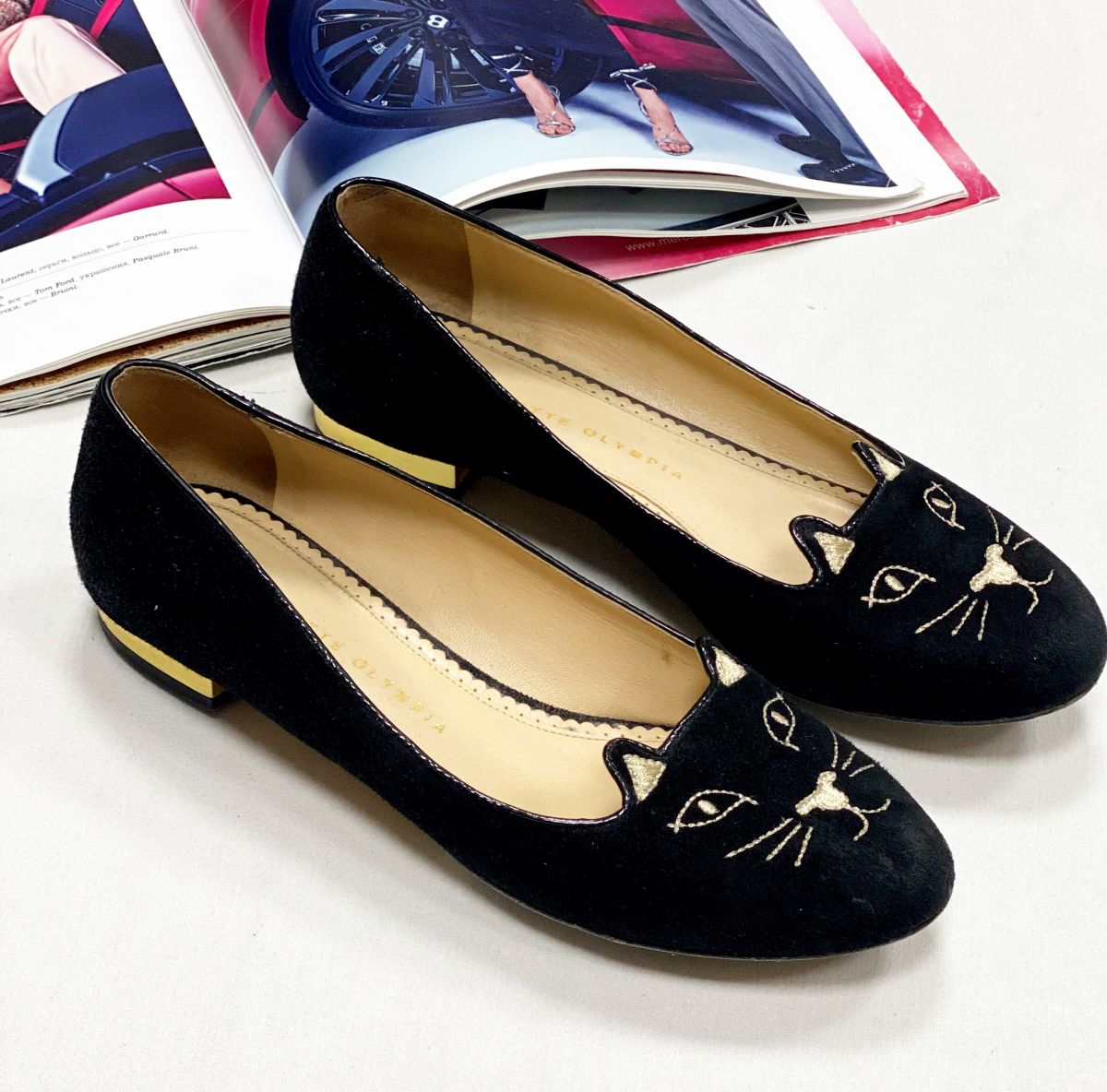 Лоферы Charlotte Olympia размер 39.5 цена 7 693 руб
