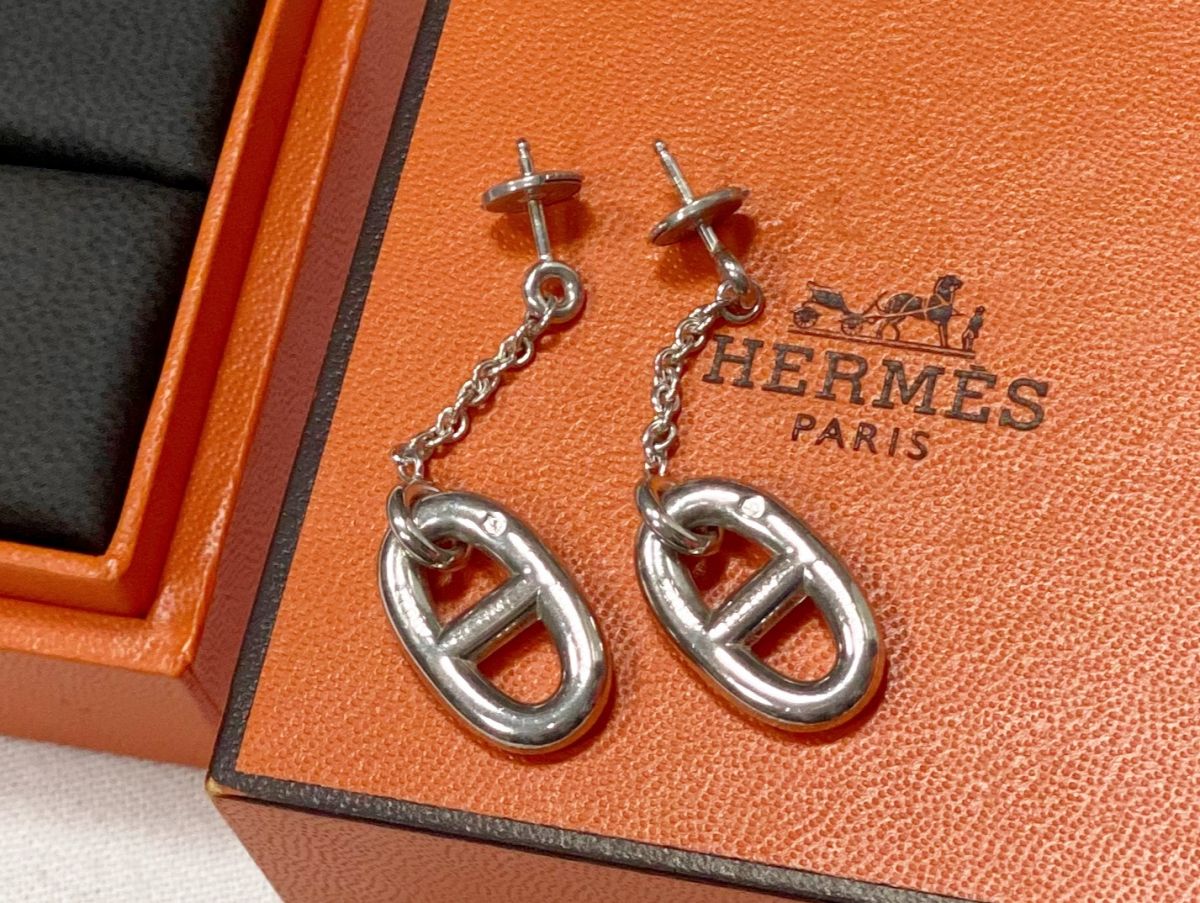 Серьги Hermès цена 53 847 руб / упаковка / 