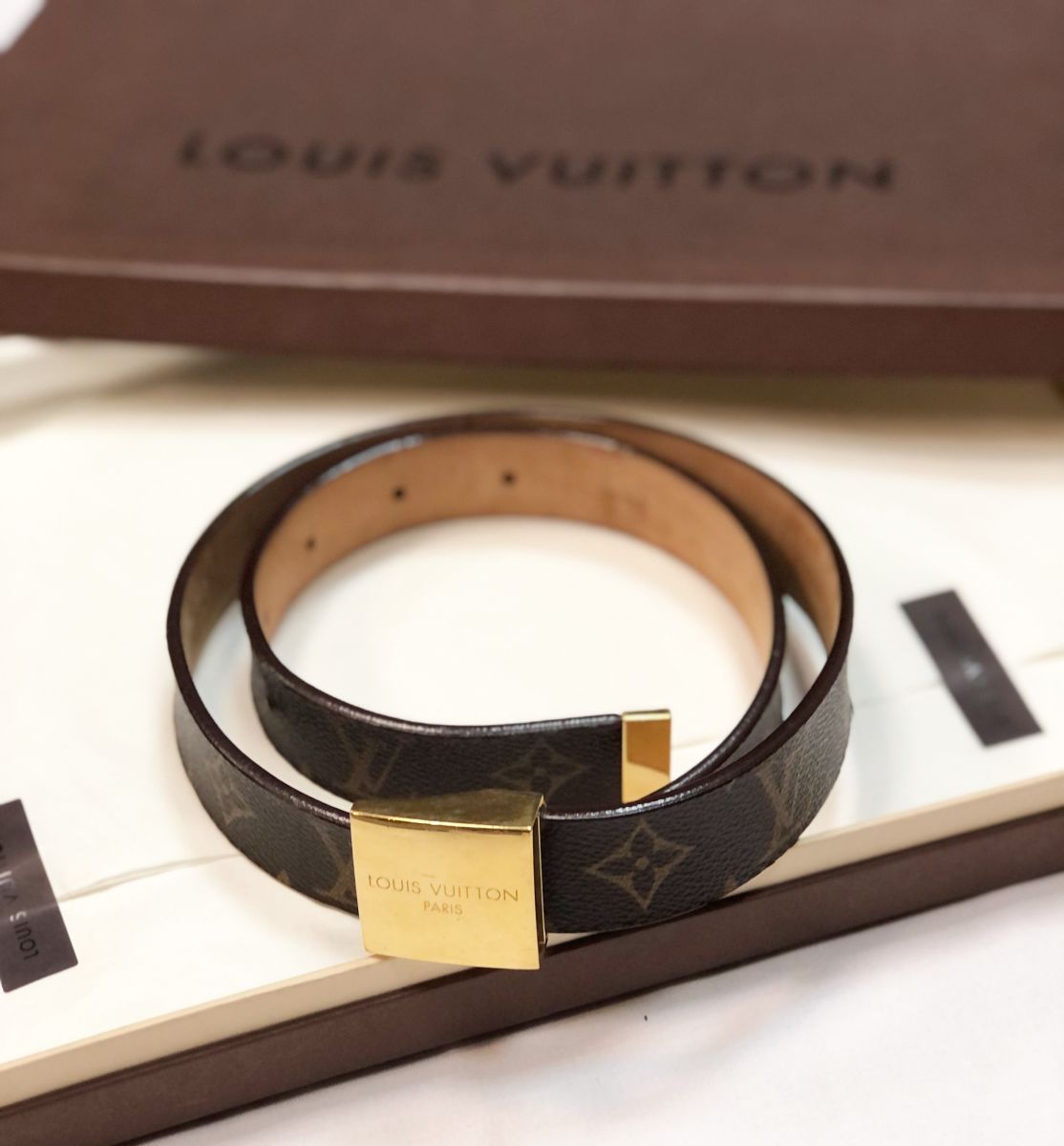 Ремень Louis Vuitton размер 80/32 цена 15 385 руб