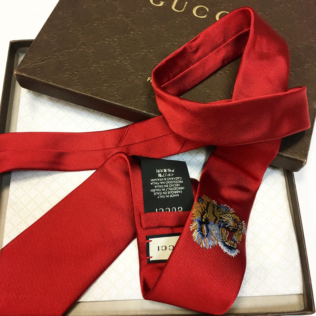 Галстук Gucci цена 9 231 руб