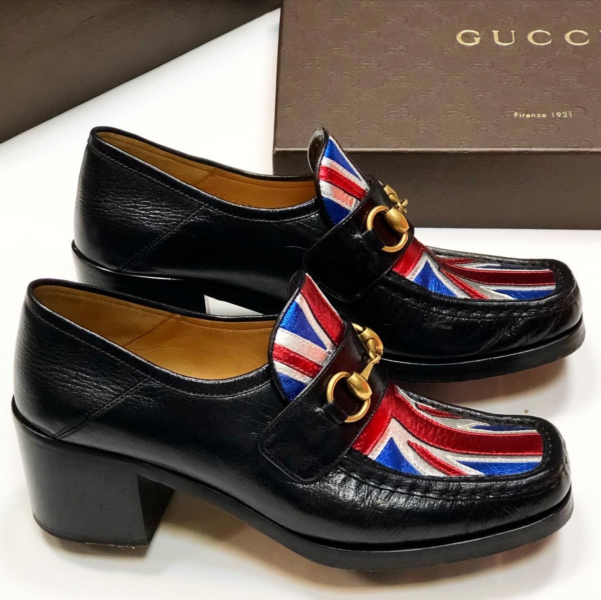 Туфли GUCCI размер 39.5 цена 30 770 руб 