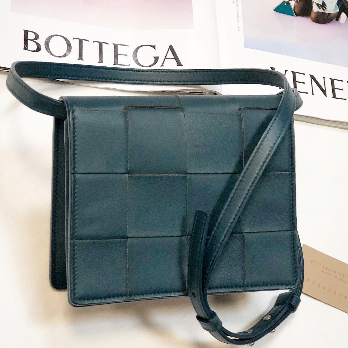 Сумка Bottega Veneta  размер 16/12 цена 30 770 руб 