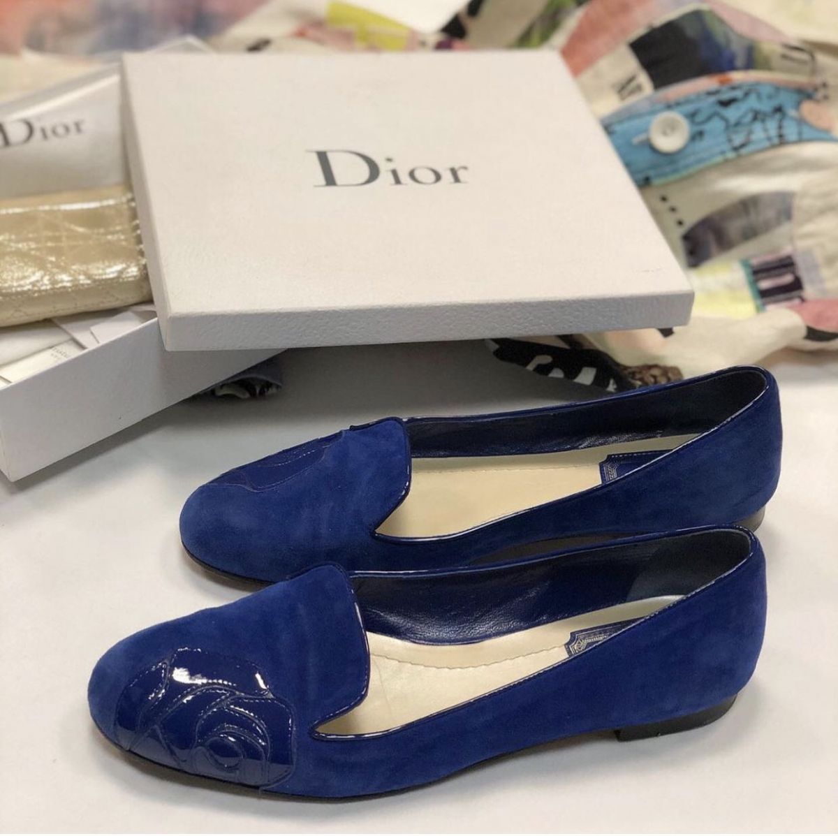 Балетки Dior  размер 37,5 цена 9 231 руб