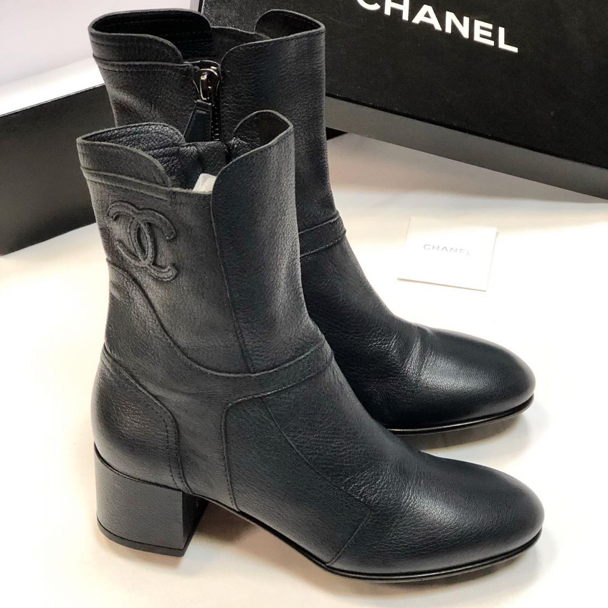 Ботинки Chanel  размер 39 цена 21 549 руб 