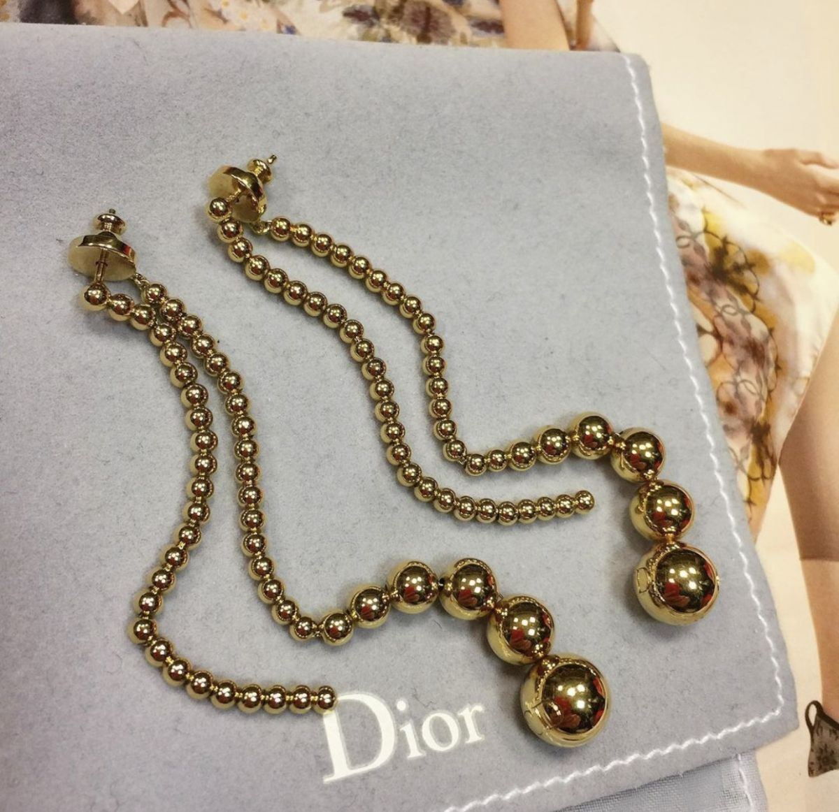 Серьги Dior  цена 15 385 руб