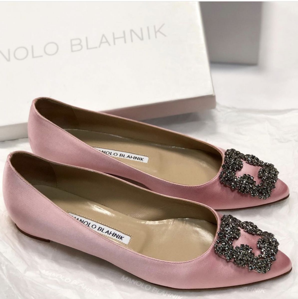 Балетки Manolo Blahnik  размер 36.5 цена 15 385 руб