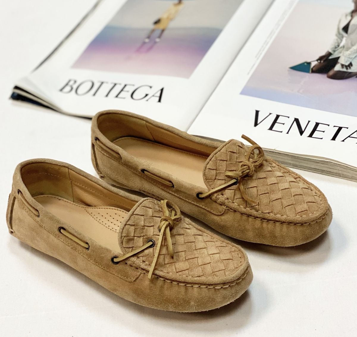 Мокасины Bottega Veneta размер 38.5 цена 7 693 руб 