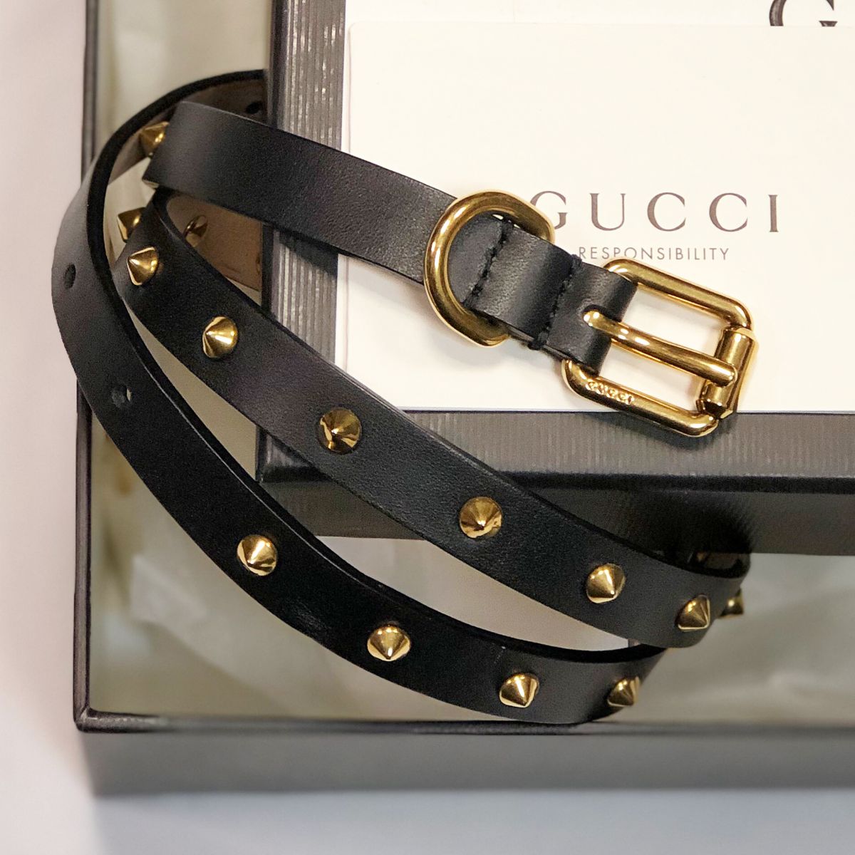 Ремень Gucci размер 85/34 цена 4 616 руб