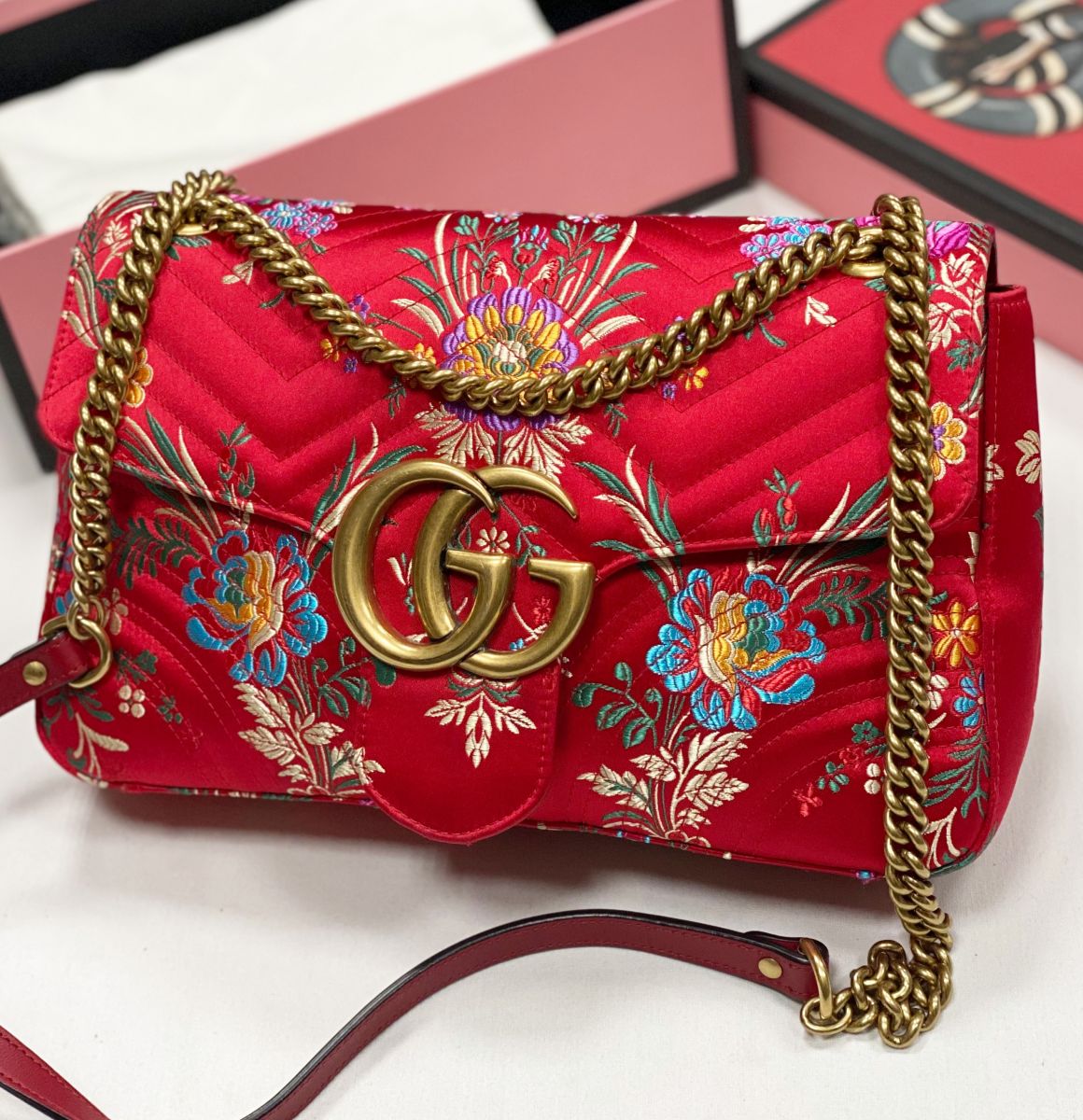 Сумка Gucci размер 30/20 цена 92 310 руб
