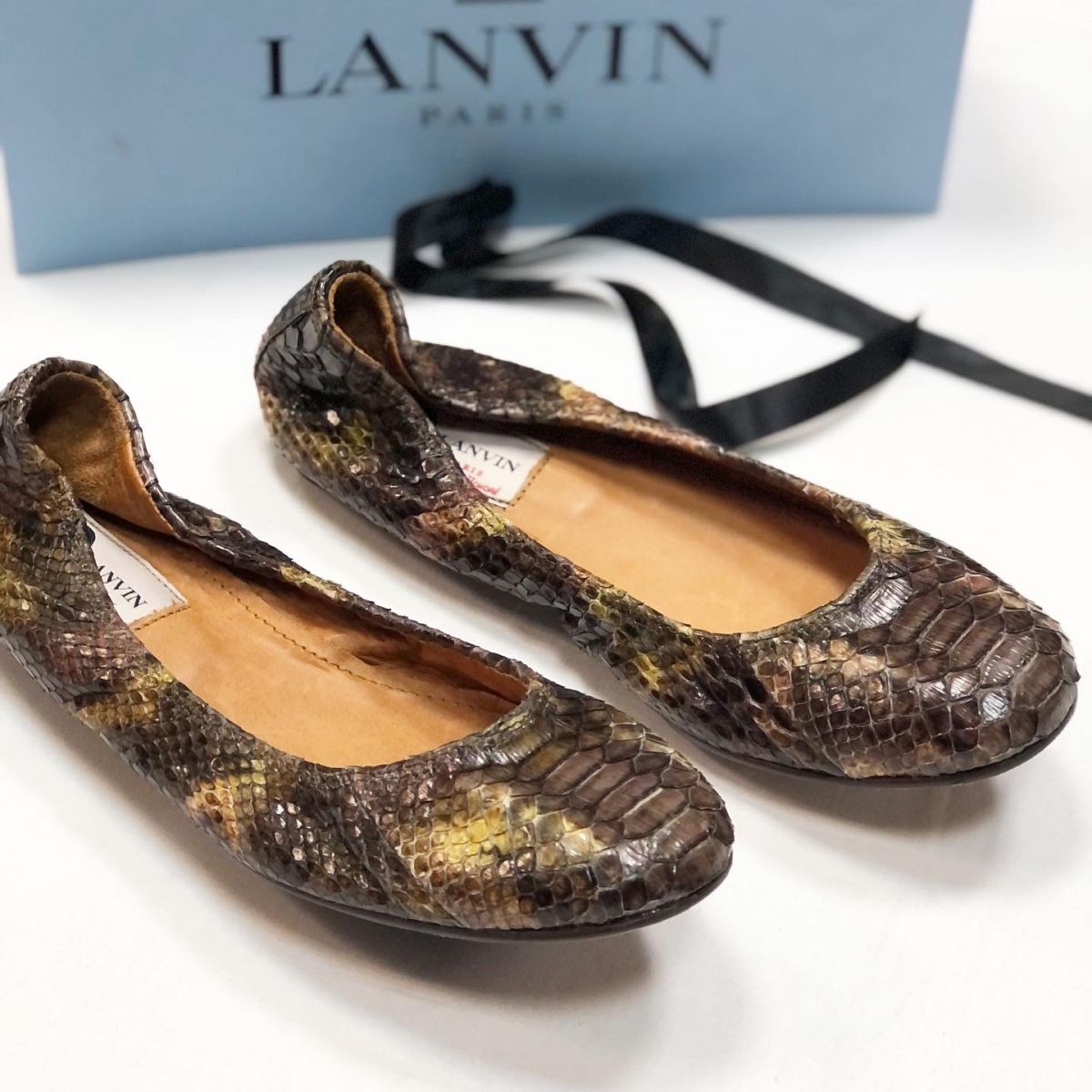 Балетки Lanvin размер 37 цена 10 770 руб 