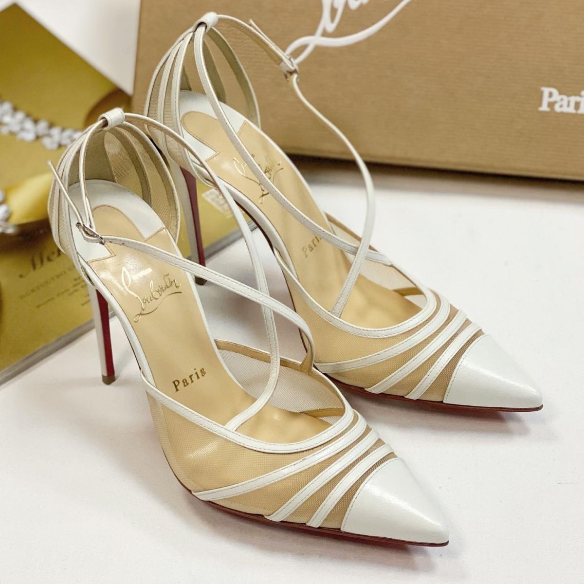 Туфли Louboutin размер 38.5 цена 15 385 руб 