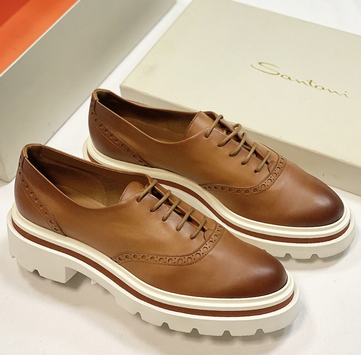 
Ботинки Santoni размер 40 цена 30 770 руб / новые /