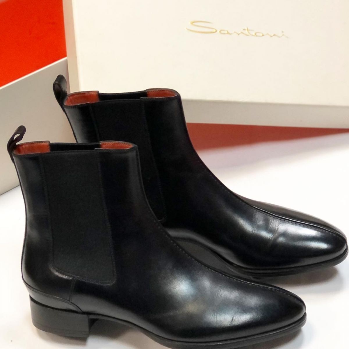 Ботинки Santoni размер 38.5 цена 23 078 руб /новые/ 