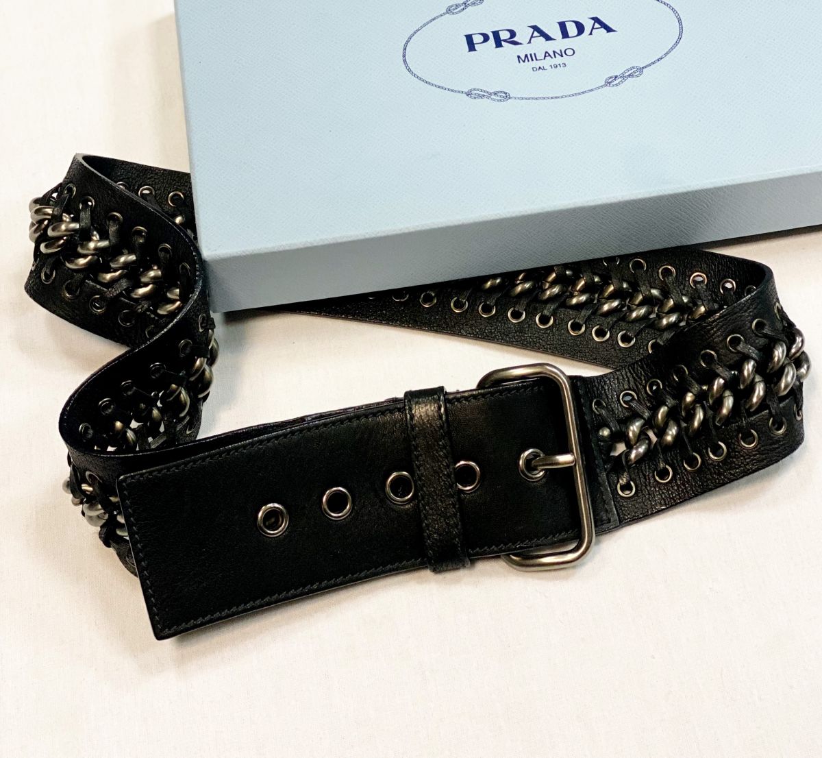 Ремень Prada цена 9 231 руб 