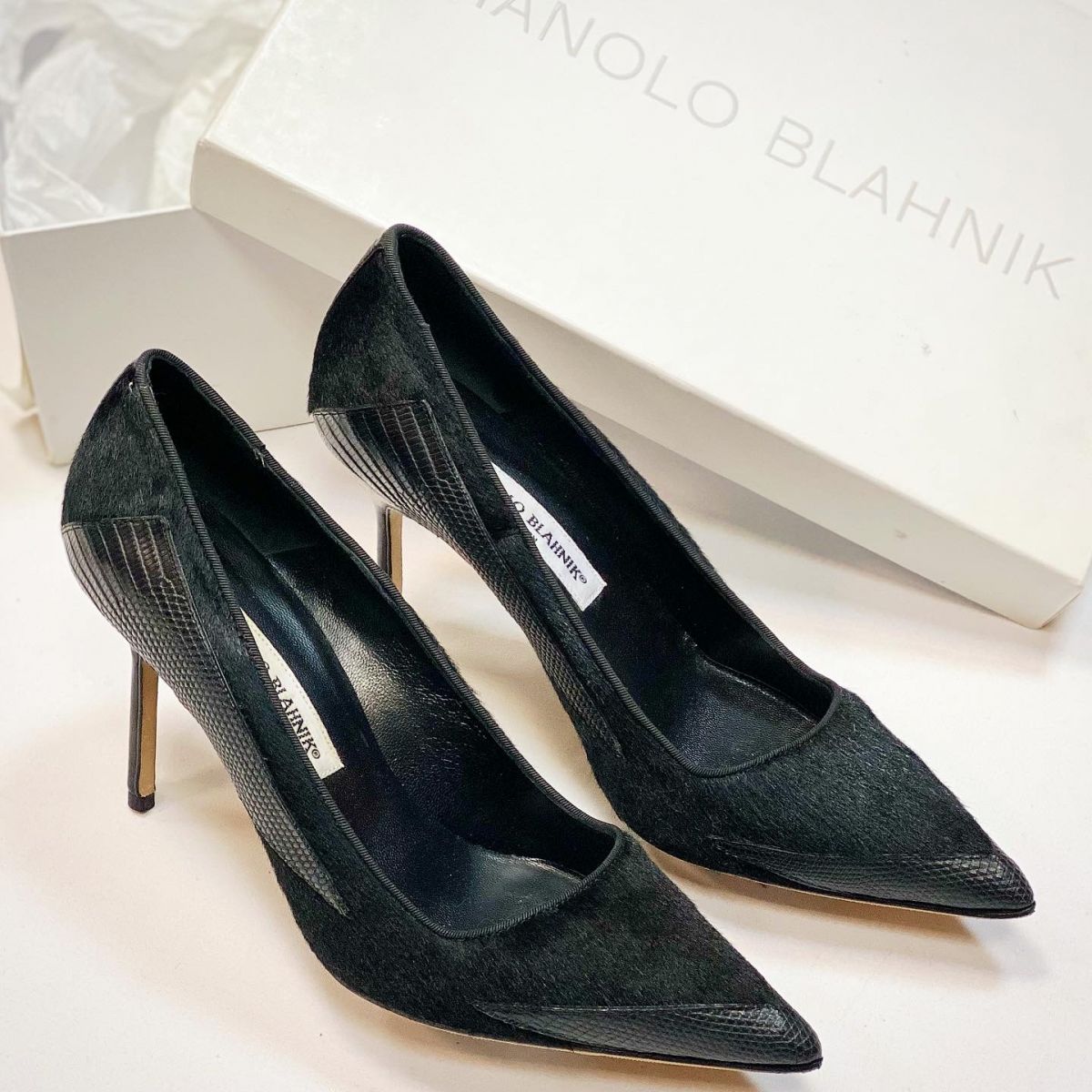 Туфли Manolo Blahnik размер 37.5 цена 15 385 руб 