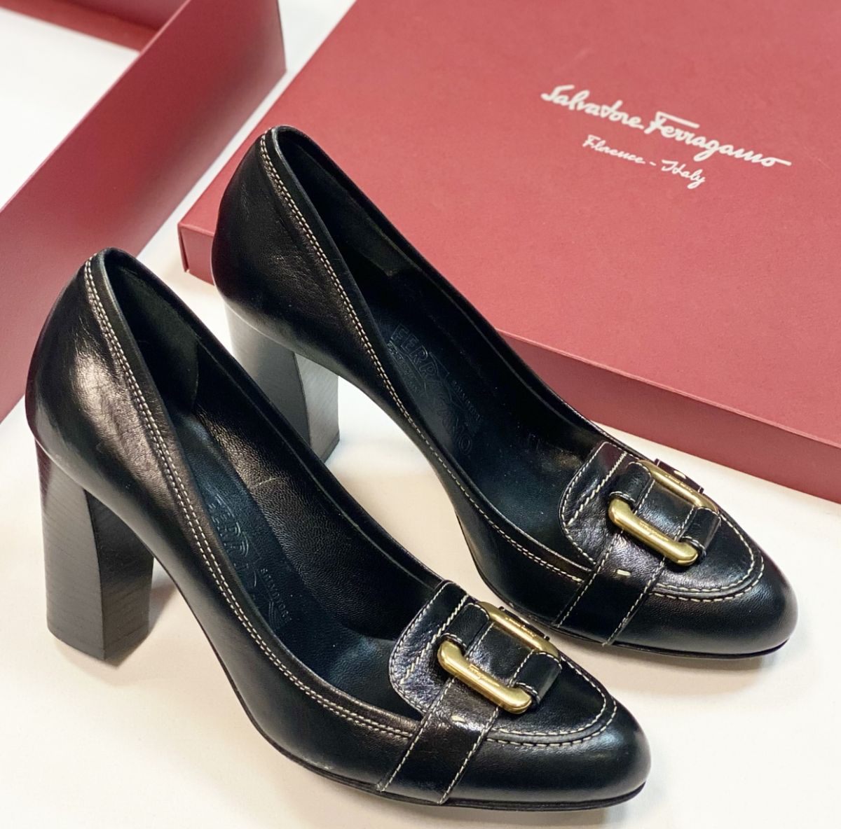 Туфли Salvatore Ferragamo размер 37 цена 6 154 руб 