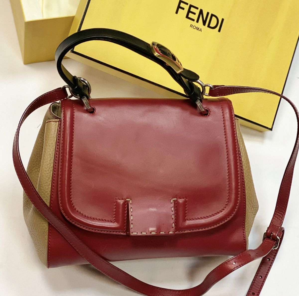 Сумка Fendi размер 28/20 цена 30 770 руб 