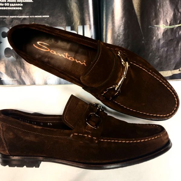 Лоферы Santoni 